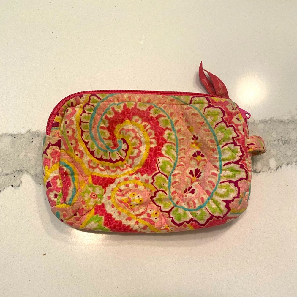 Lightly used Vera Bradley makeup pouch